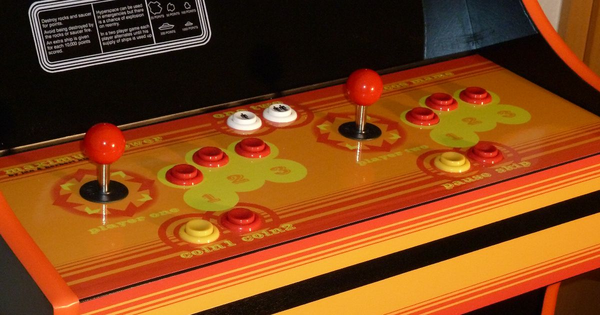 Mame Retro Arcade Cabinet selbstgebaut