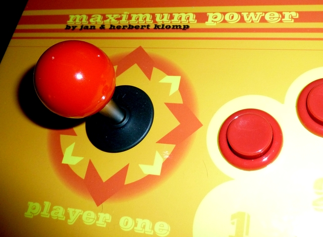 Arcade Cabinet Joystick Detail Arcade Cabinet Joystick Detail