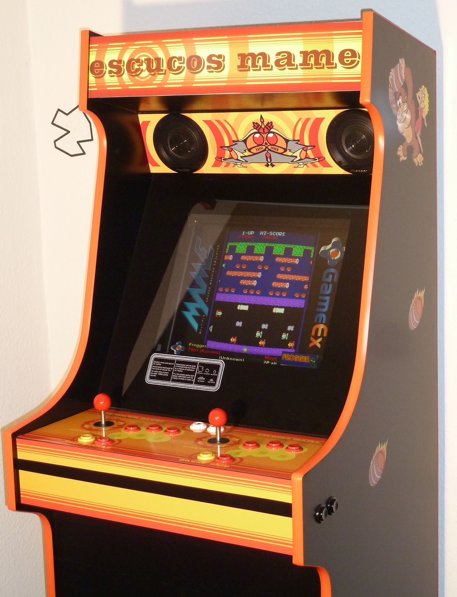 Arcade Cabinet selbst gebaut