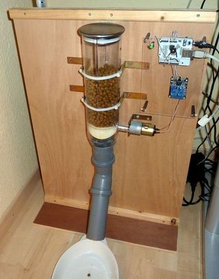 Arduino powered catfeeder Arduino powered catfeeder
