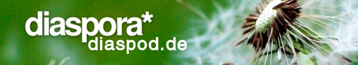 Diaspora diaspod.de Banner diaspod.de Diaspora