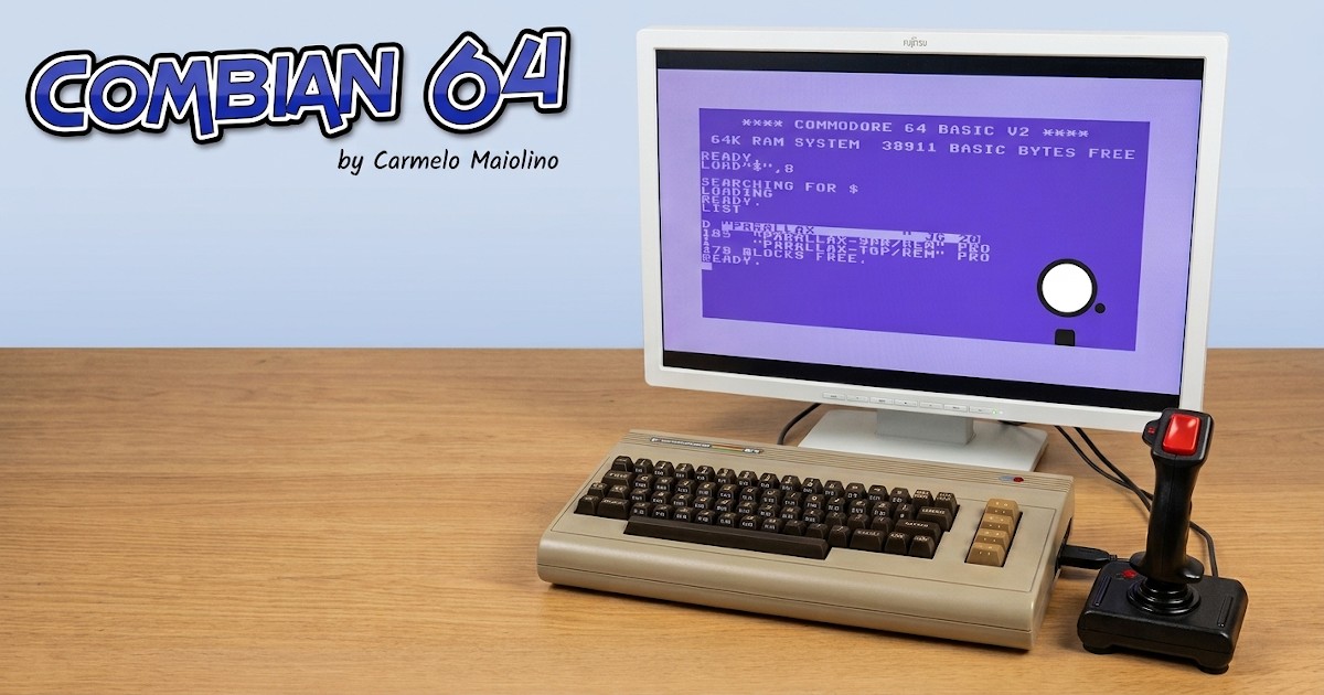 Combian 64 - Commodore C64 Emulator im original Brotkasten