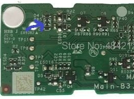 Motherboard Roborock H6 mit defektem Widerstand SMD 0402 Motherboard Roborock H6 mit defektem Widerstand SMD 0402