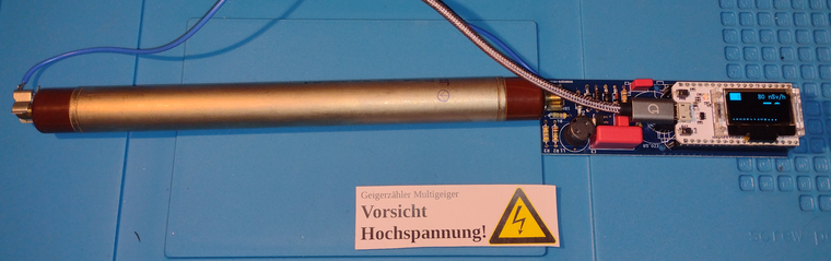 Erste Inbetriebnahme des Multigeiger Erste Inbetriebnahme des Multigeiger
